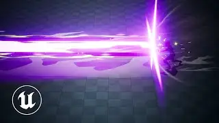 Energy Beam Game VFX // UE 5.4 Niagara