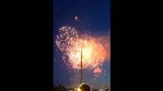 Салют на Поклонной горе