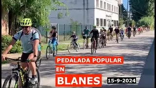 Pedalada popular en Blanes (15-9-2024)