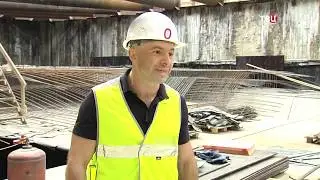 ТВ -Центр - В Мневниковской пойме появится новая станция метро Большой кольцевой линии
