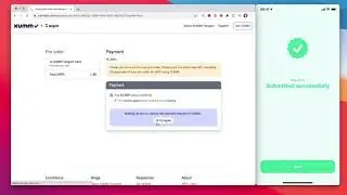 XUMM XRPL Payments - Desktop + XUMM App (QR code flow)