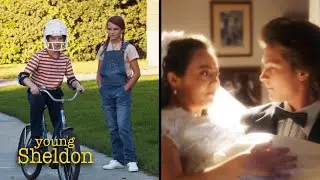 Major Moments of Season 4: Part 1 | Young Sheldon Compilation