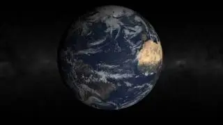 C4D | Beginner Earth Rotation Animation