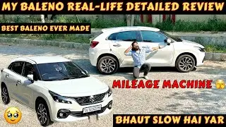 MY BALENO 2023 OWNERSHIP REVIEW AFTER 7 MONTHS | BALENO MILEAGE MACHINE 🤫 | BALENO FEATURES | HINDI