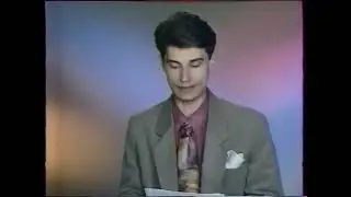 Программа передач и конец эфира (TVP 1 Польша, 31.05.1992)