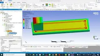 Object slide to another surface in Ansys Workbench | Static Structural | DesignModeler |Ansys 2020R1