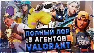 FULL LORE OF 5 AGENTS VALORANT // RAZE LORE // PHOENIX LORE // CYPHER LORE // JETT LORE // KILLJO...