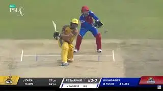 All Boundaries By Zalmi Peshawar Zalmi vs Karachi Kings Match 19 HBL PSL 7 ML2T