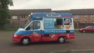 Local Mr Whippy ice cream van playing greensleeves