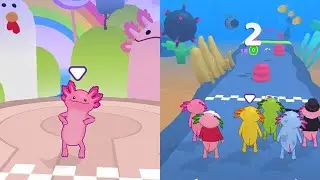Axolotl Stars - Gameplay Walkthrough Part 1 (iOS, Android)
