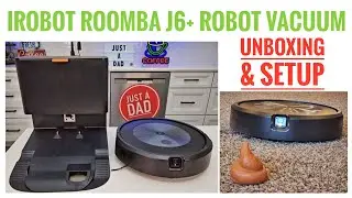 Unboxing, Setup, and How to Connect the iRobot Roomba j6+ Self-Emptying Robot Vacuum to Your Phone