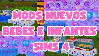 MODS Para INFANTES y BEBES *En Los Sims 4* #sims4 #thesims4 #ccinfantes