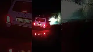 #нива #4х4 #ночь #брод #бездорожье #внедорог #сибирь #automobile