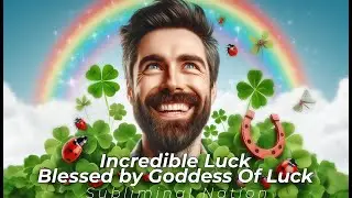 🍀 Incredible Luck Subliminal ! Blessed by Goddess of Luck 🍀Lucky Life Potent Subliminal