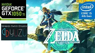 The Legend of Zelda: Tears of the Kingdom Yuzu Emulator Gameplay Gtx 1050 Ti i5 4590 Settings