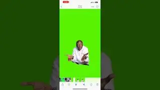 Easy way to make greenscreen video in 2 minutes #greenscreen