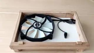 Подставка для ноутбука из дерева с кулером Phanteks f200sp