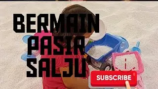BERMAIN PASIR SALJU #baby #anak #bermain #pasir #playground #youtubeshorts #shorts #viral #video