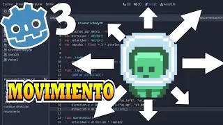 Cómo crear MOVIMIENTOS PERFECTOS del PERSONAJE con Godot Engine 3