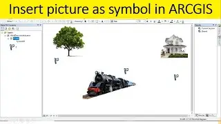 How to Insert Custom Symbols in ArcGIS | Trees, Houses, Trains & More!