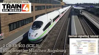 German Signalling: Zugfahrten vs. Rangieren, shunting speed limits (Train Sim World tutorial)