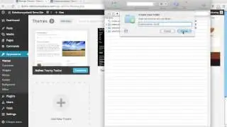 Creating a folder and stylesheet for your WordPress child theme