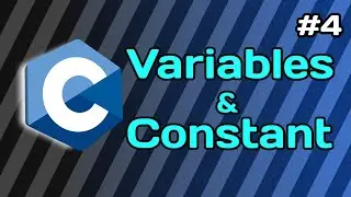 Variables and Constant in C || C Programming Tutorial || Beginners