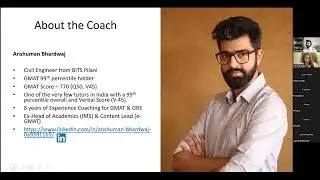 GMAT MOCK CLASS (QUANT + VERBAL) | UNI DISCOVERY