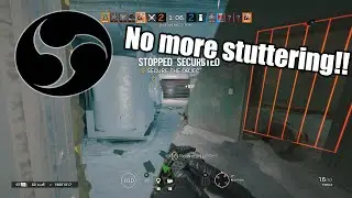 Fix OBS Frame stuttering (when game recording) - 60 second tutorial