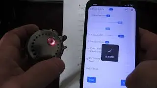 Loongze Airlite DC управление со смартфона через приложение WeChat