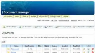 Document Manager Software - Adding Documents
