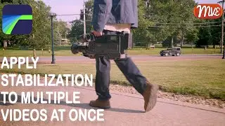 Apply Stabilization to Multiple Videos at once - LumaFusion Tutorial 