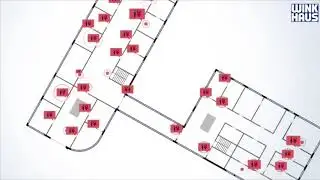 ИНТБК INTBK современная СКУД без проводов для больницы - система доступа blueSmart от WINKHAUS
