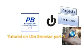 PowerBasic Projects - Creating a web browser - part 4