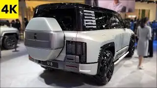 4K BYD YangWang U8 Deluxe Edition Interior and Exterior