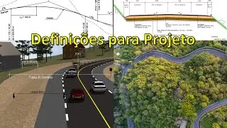 Definições para Projeto - Estradas - Engenharia Civil