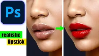 How to add lipstick in photoshop | Photoshop main lipstick kaise lagaye