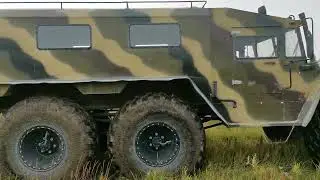 Снегоболотоход Олимп-7305 на шинах Русак 1650