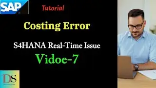 Real-time issue | Costing issue | DS SAP FICO CLASSES |
