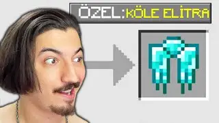 KÖLEME BEDAVA ELİTRA VERDİM 😂 MİNECRAFT 35.Bölüm