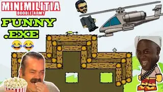 Mini Militia Funny Gameplay 🔥🔥 || Mini Militia exe