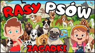 🐾🧩 Karolek i Zagadki o Psach 🐶 Rasy psów bajka edukacyjna dla dzieci 📚