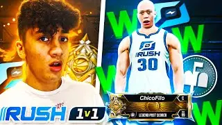 MY LEGEND POST SCORER SET A NEW WORLD RECORD IN THE RUSH EVENT... (NBA 2K21)