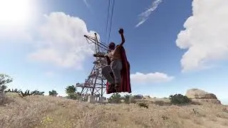 Rust Dracula Cape and Stake (Rust Halloween Event)