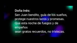 Noche de San Juan. Fragmento obra de Lope de Vega de La noche de SAN JUAN