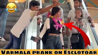 Varmala Prank On Escalator Public ￼Reaction ￼Video || Prankstar Vinod