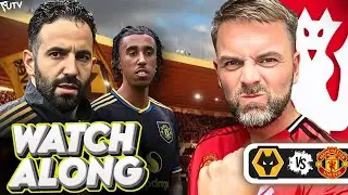 LIVE: WOLVES vs MANCHESTER UNITED Watchalong 🔴 | MUST WIN For UNITED!