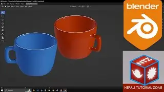 Modeling Cup 3D in Blender |  Blender Nepali Tutorial