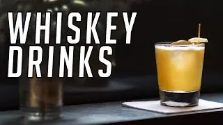 10 Whiskey Cocktails Everyone Should Know || Whisky Drinks || Gent's Lounge