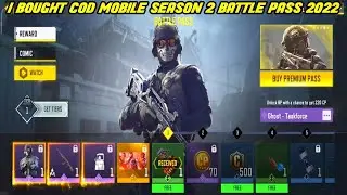 I BOUGHT CALL OF DUTY MOBILE SEASON 2 BATTLE PASS 2022
